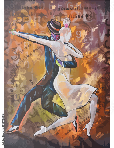 Jazz Cubist Dancer