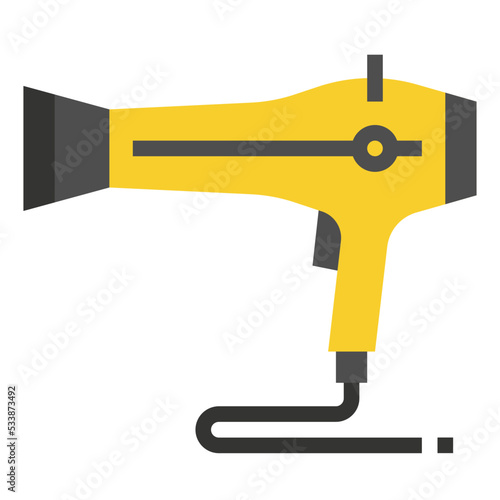 hairdresser flat icon