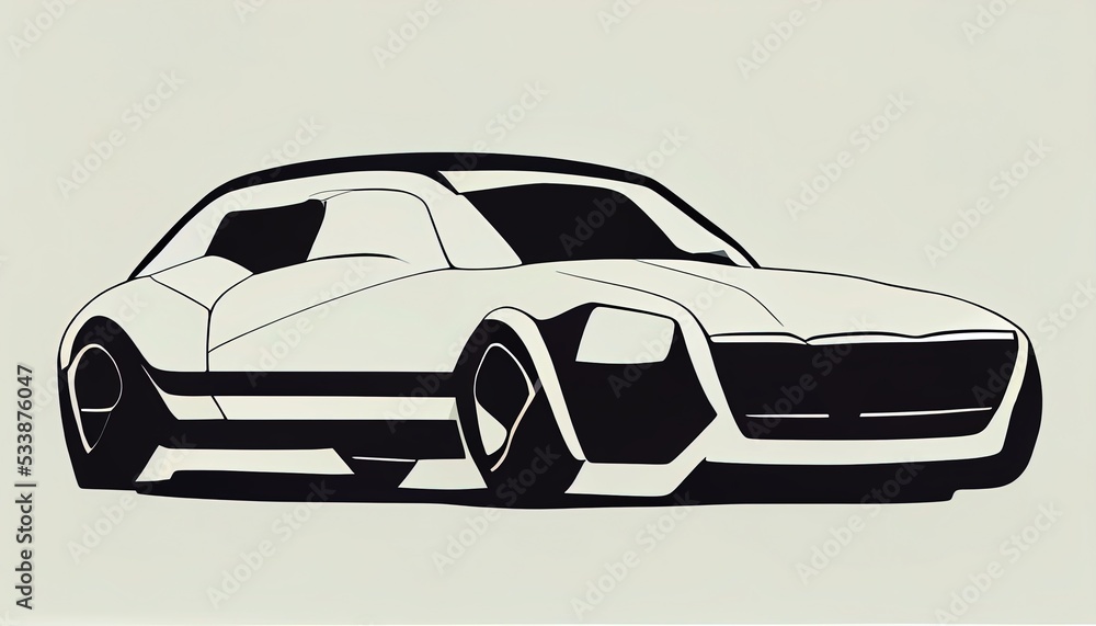 Fototapeta premium Car vector