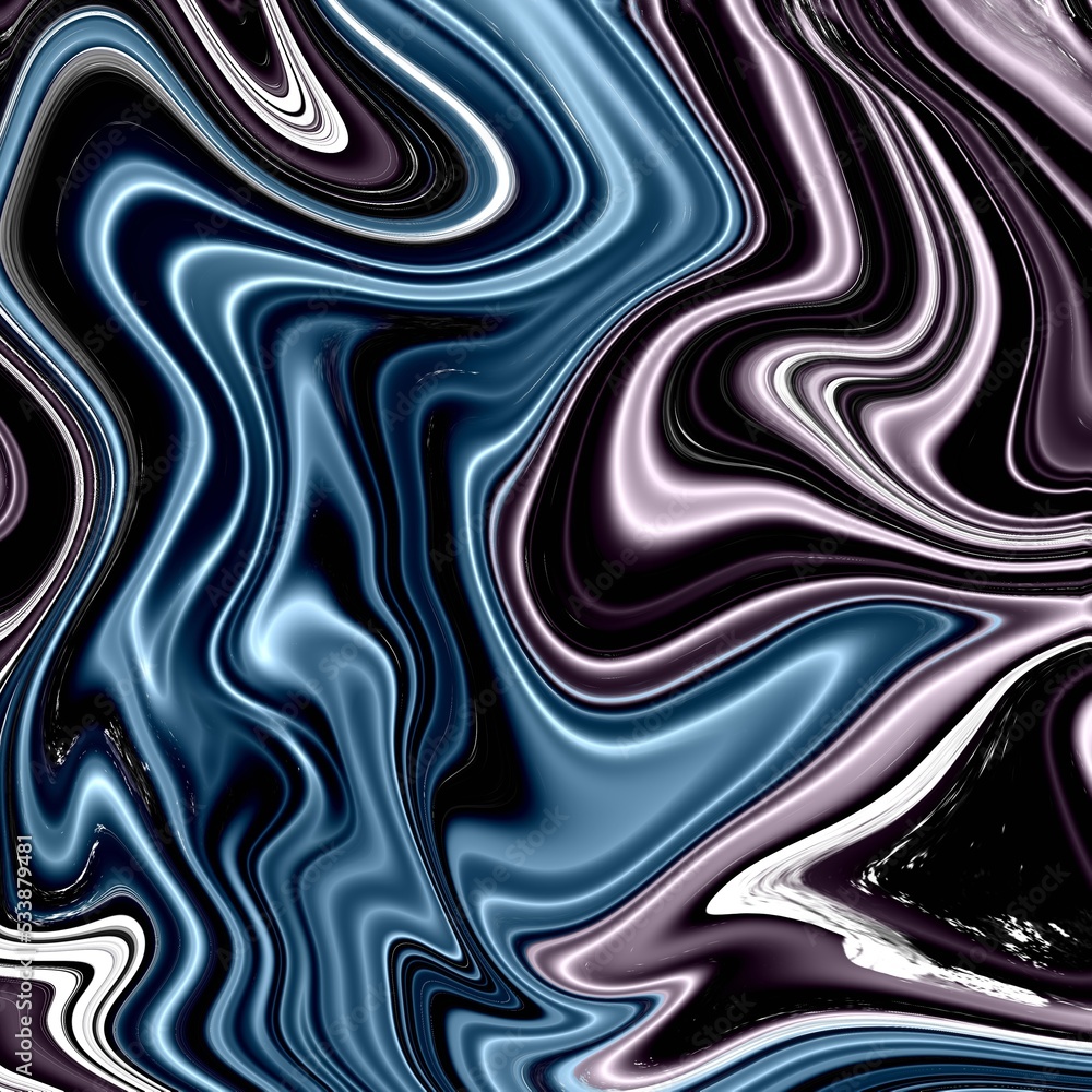 Obraz premium Abstract fantasy fluid marble texture background