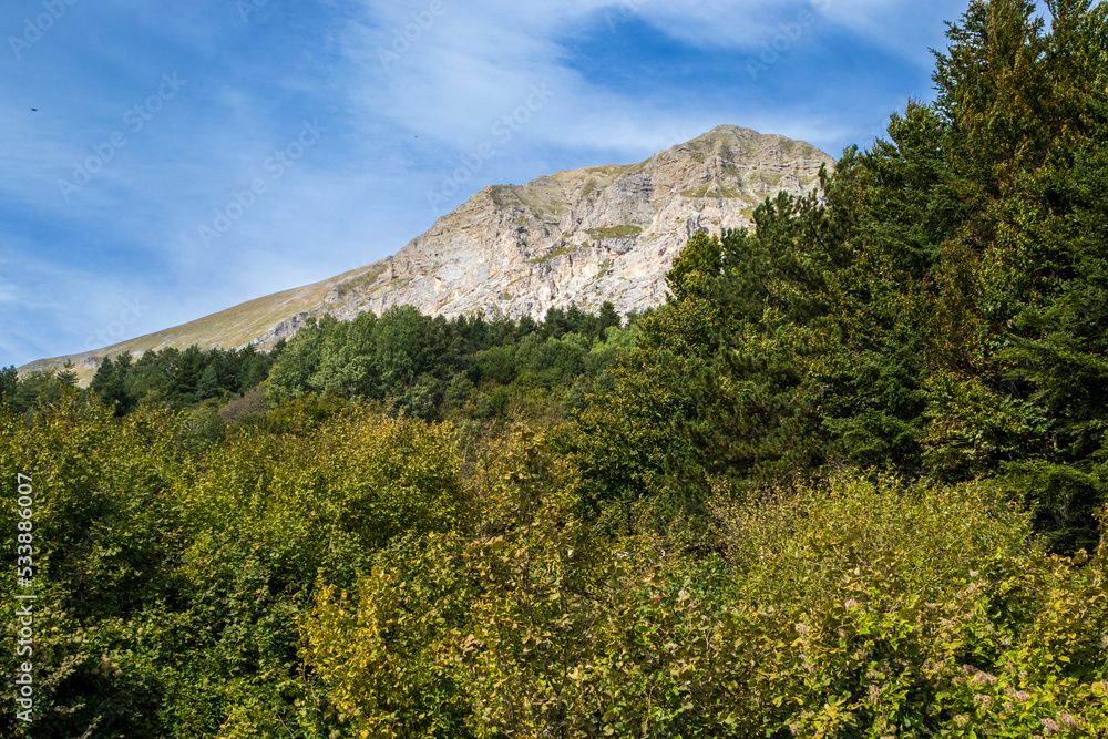 Sibillini Mountains, are located in the Umbria-Marche Apennines within the National Park.