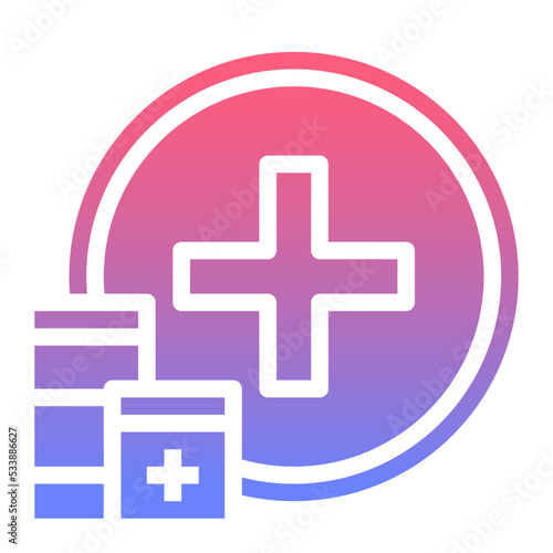 Doctor gradient icon