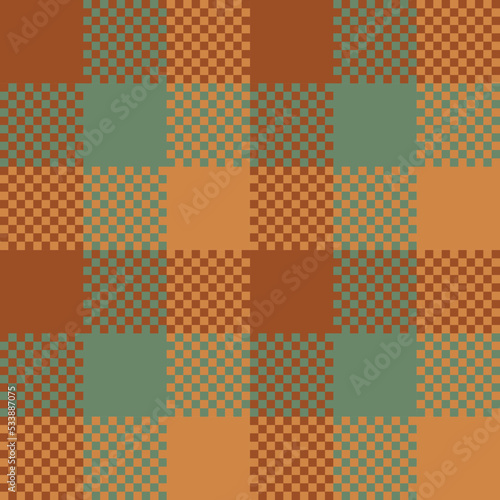 Tartan Seamless Pattern Background. Plaid Flannel Shirt Patterns. Trendy Tiles Digital Paper Vector Illustration