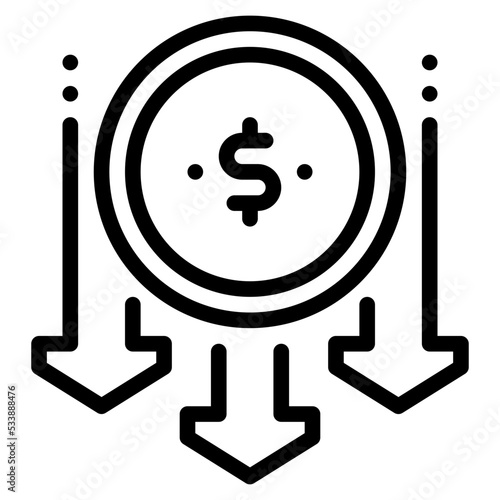 Underweight Outline icon