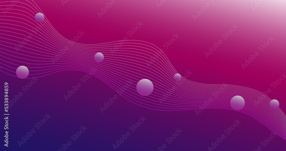 Line Wave Abstract Graphic Background