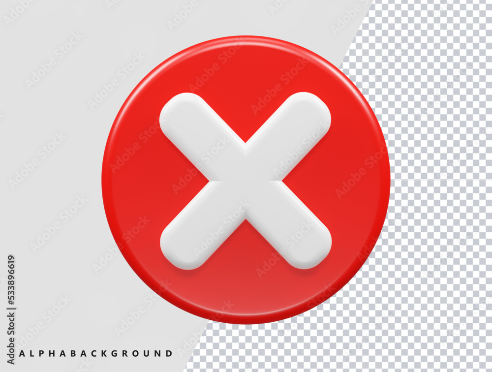 Obraz premium Interface icon 3d vector illustration