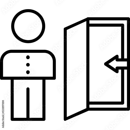 Staff Dismissal Icon