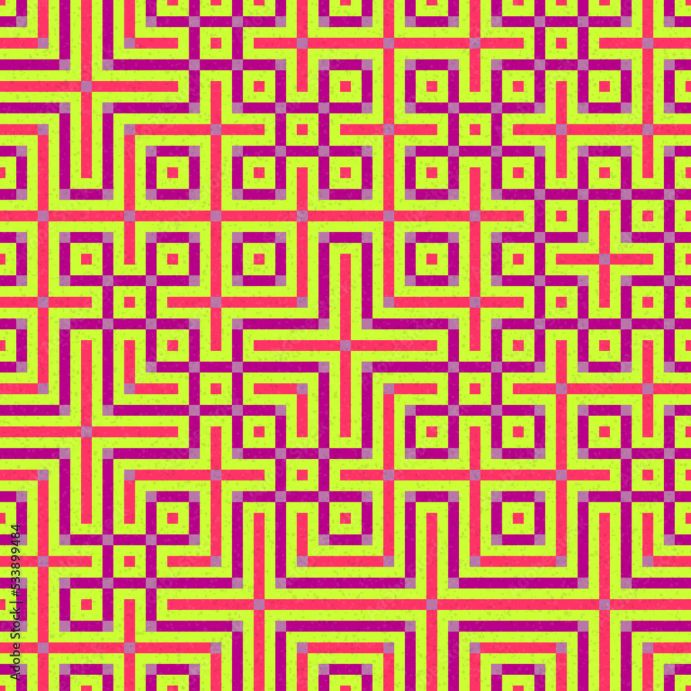 Abstract lines Maze generative art background art illustration Abstract lines Maze generative art background art illustration
