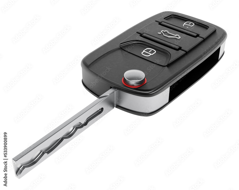 Car key on transparent background Car key on transparent background