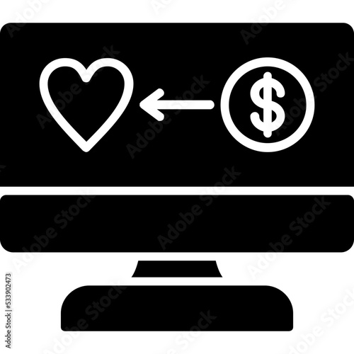 Online Donation Icon