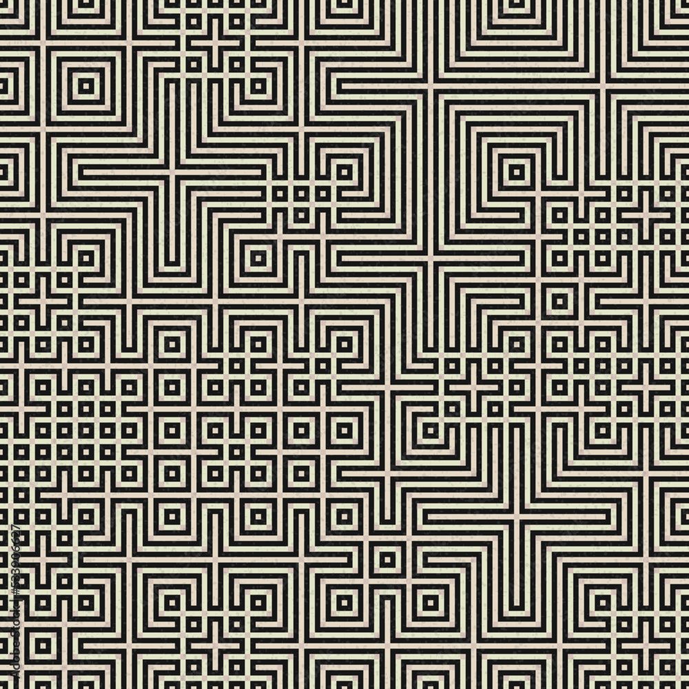 Abstract lines Maze generative art background art illustration Abstract lines Maze generative art background art illustration
