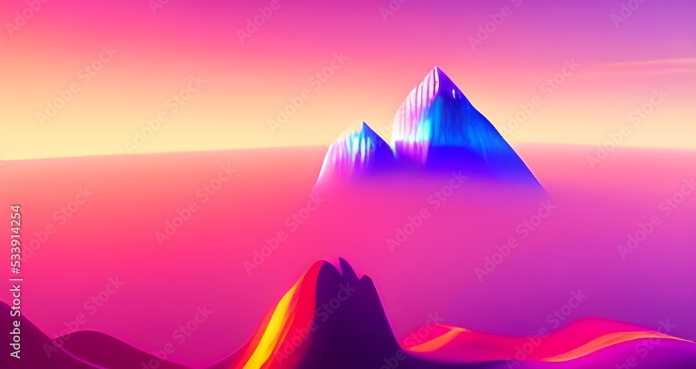 Colorful wavy gradient shape abstract background Colorful wavy gradient shape abstract background
