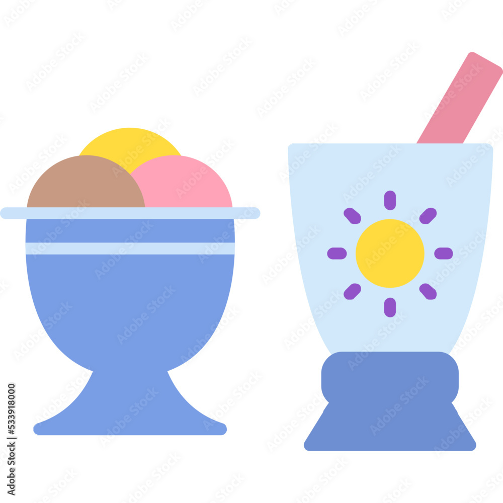 Fototapeta premium Sorbet Icon