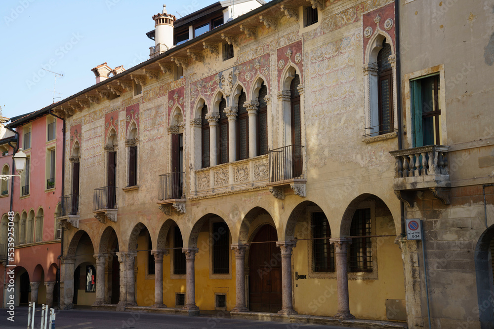 Historic buildings of Vicenza, Italy