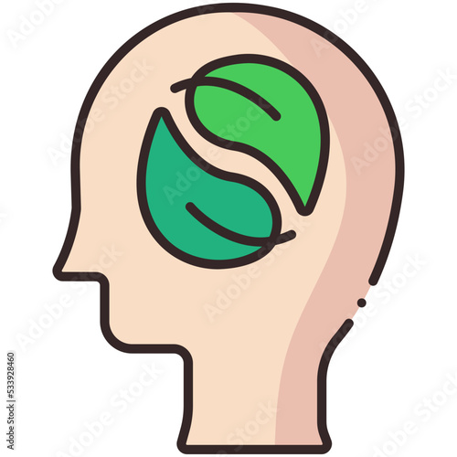 nature consciousness icon