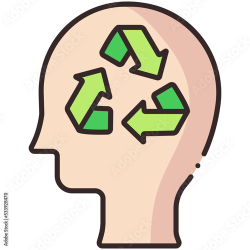 recycle consciousness icon