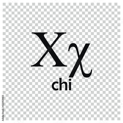 Simple chi. The Greek alphabet has been used to write the Greek language since the late 9th or early 8th century BCE. Greek Alphabet and Symbols (Useful for Education and Schools)