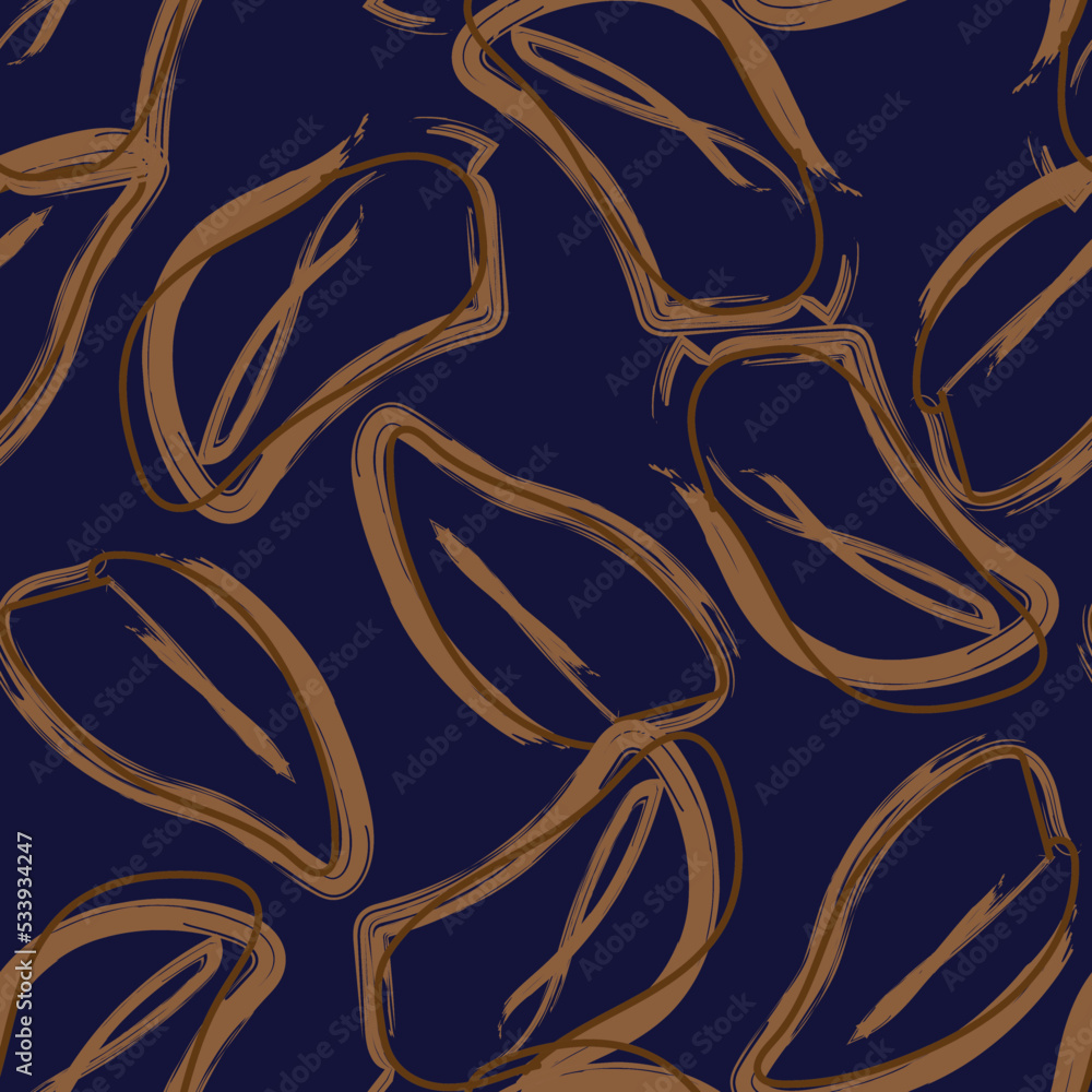 Tropical Leaf Seamless Pattern Design Tropical Leaf Seamless Pattern Design