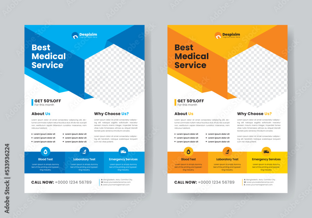 a4 size medical flyer template a4 size medical flyer template