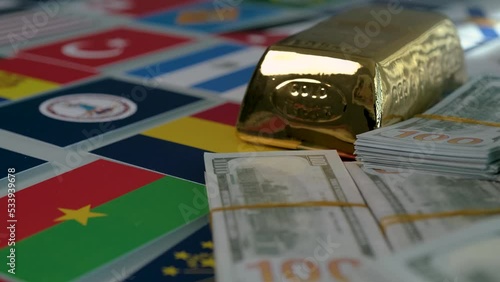 Dollar Bills and Golds