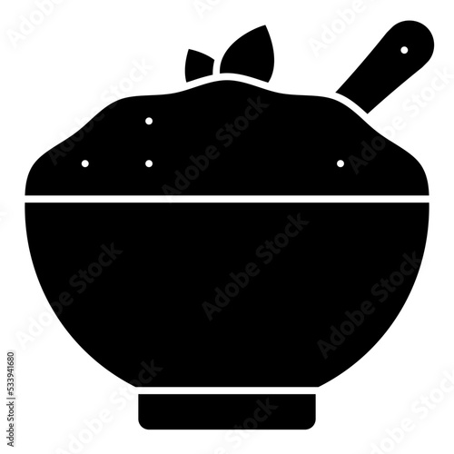 porridge solid icon