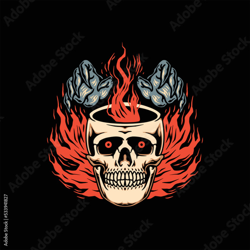 mind control tattoo vector design
