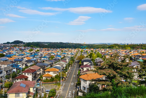 日本の住宅街	