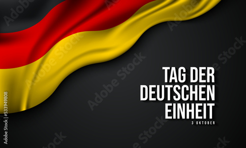 German Unity Day Background Design.