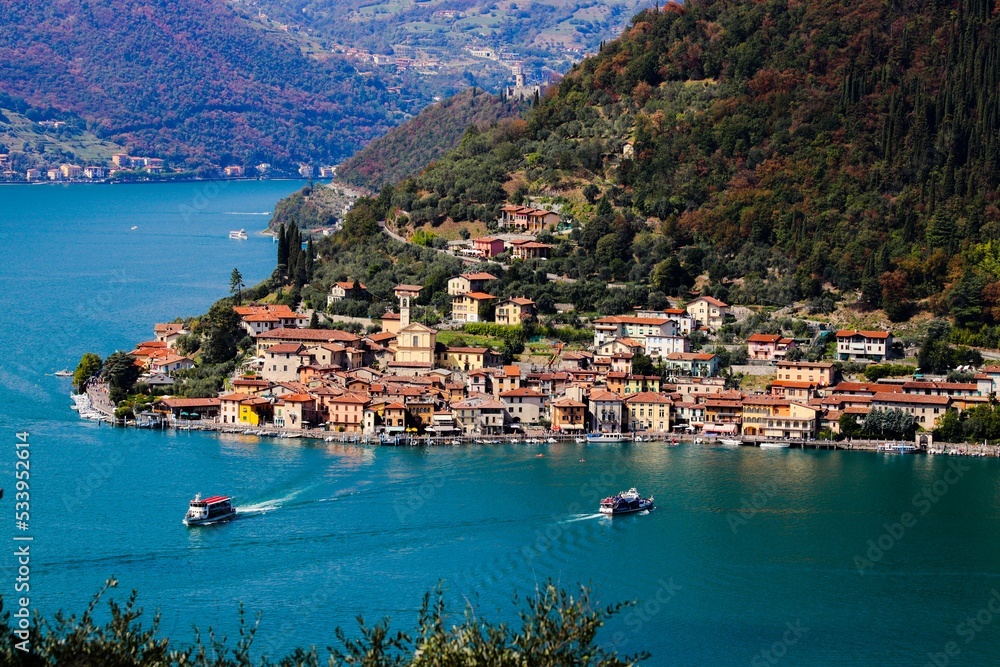 Fototapeta premium Lago d'Iseo