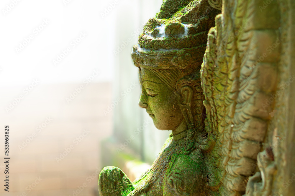 Stone carving of angels, Apsara, women of ancient Khmer art and Hinduism. Stone carving of angels, Apsara, women of ancient Khmer art and Hinduism.