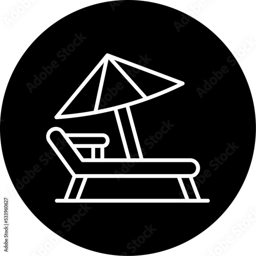 Beach Chair Icon