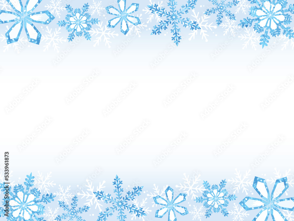 Snowflake Winter Frame Snowflake Winter Frame