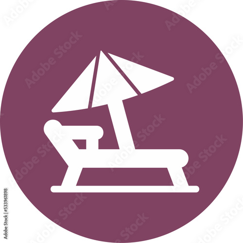 Beach Chair Icon