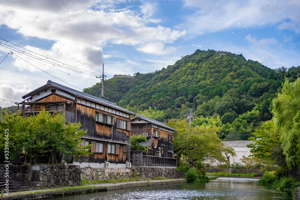 Obraz premium Hachiman-bori 八幡堀