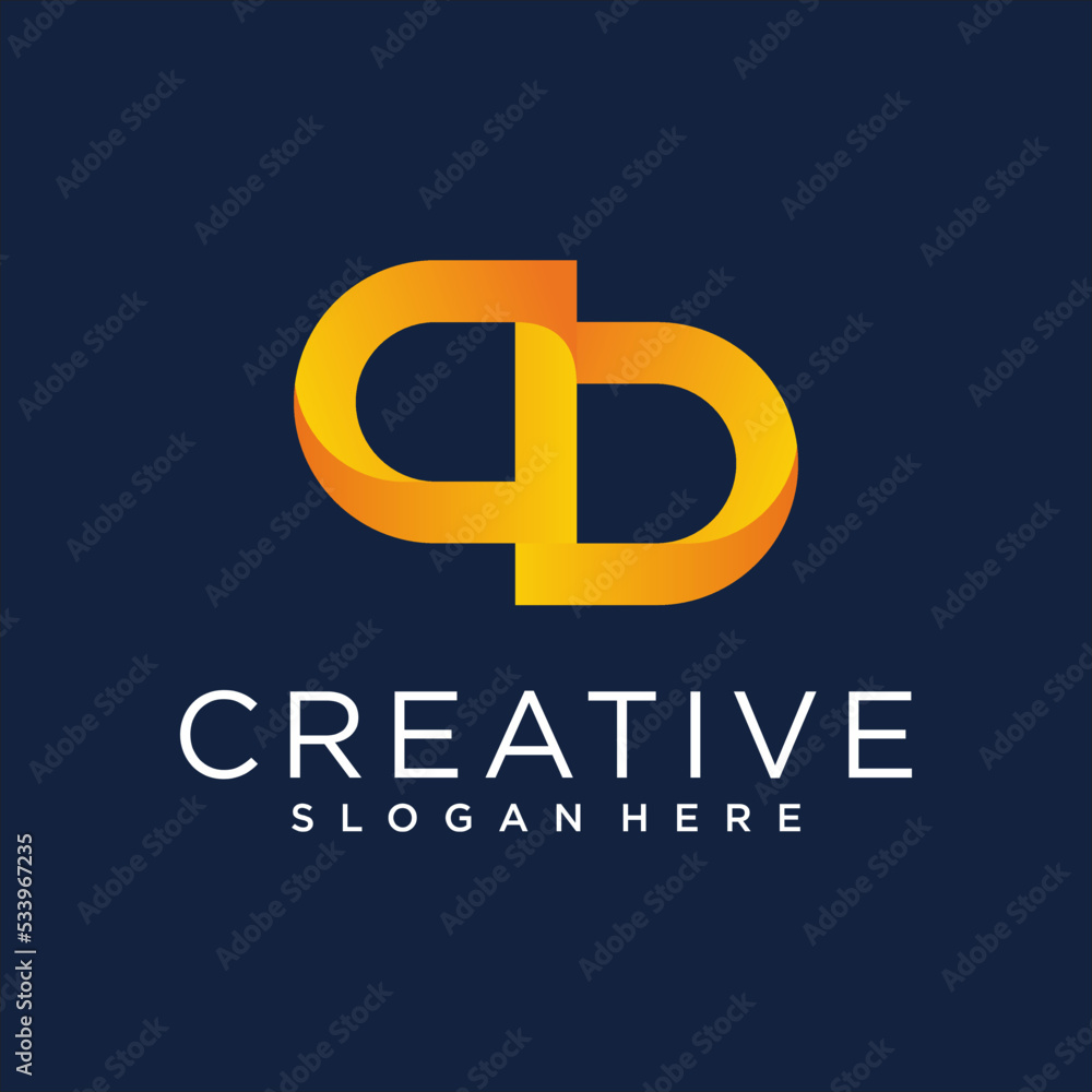 CD Letter Logo Design Template CD Letter Logo Design Template