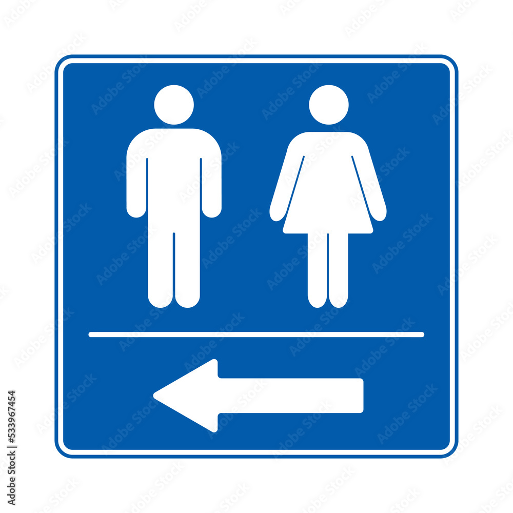 Men and women icons. Gender symbols for toilets and special places. Men ...