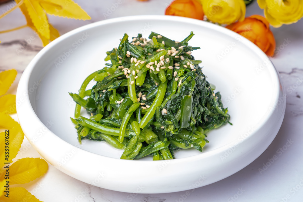 Korean food side dish - Seasoned Vegetables