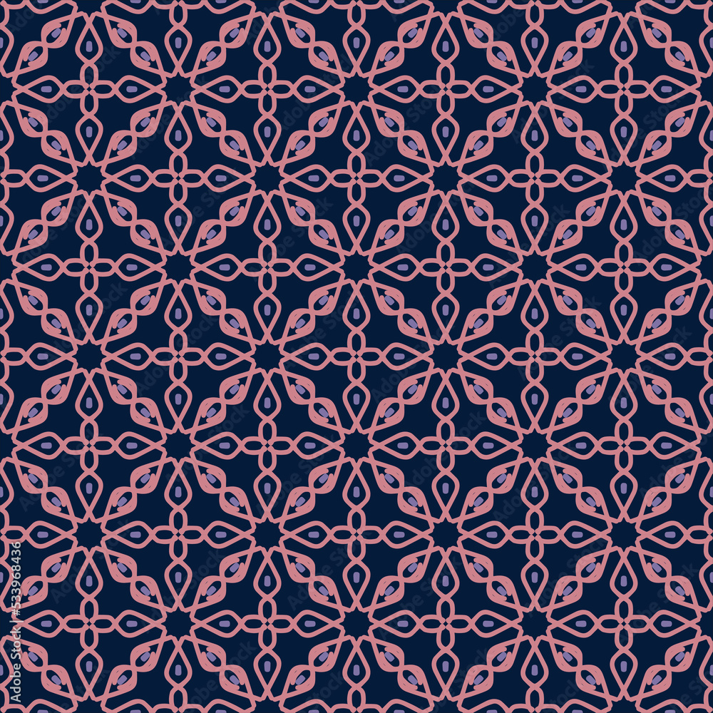 pattern design with abstract ornament motif pattern design with abstract ornament motif