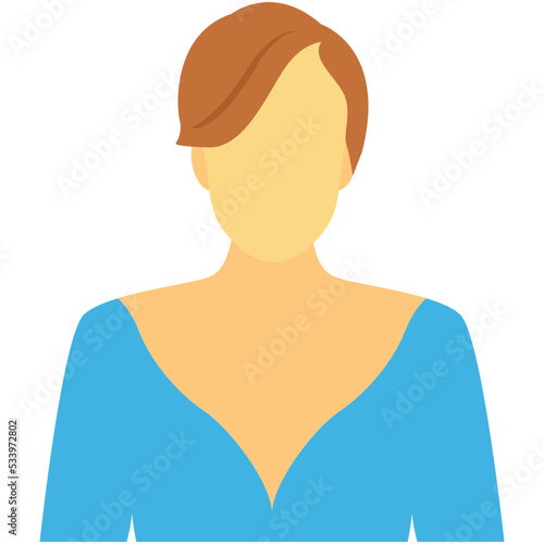 Model Colored Vector Icon
