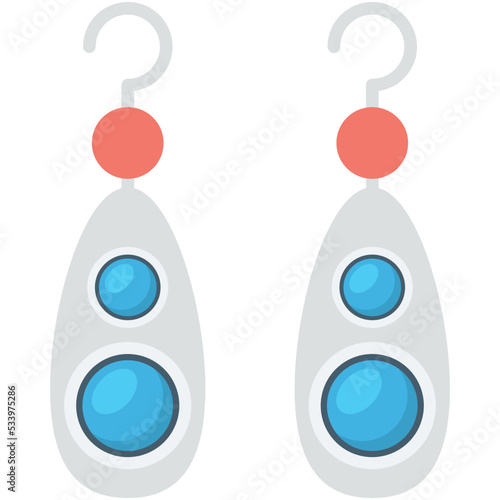 Earring Vector Icon