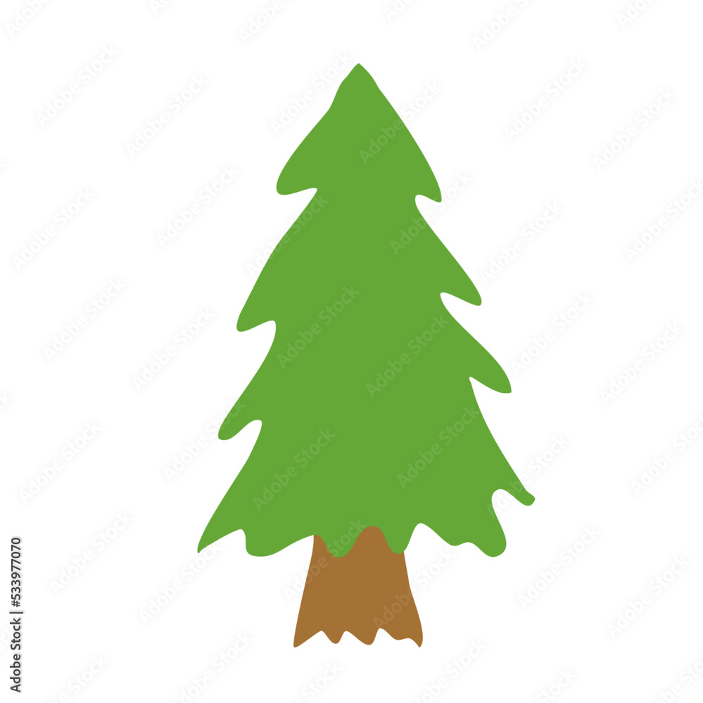 Snow Pine tree Snow Pine tree