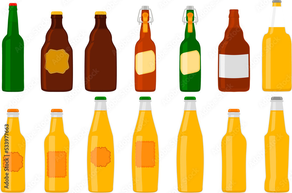 big kit beer glass bottles with lid for brewery