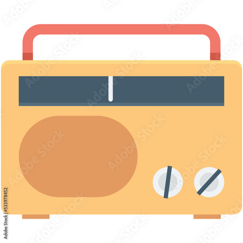 Radio Vector Icon