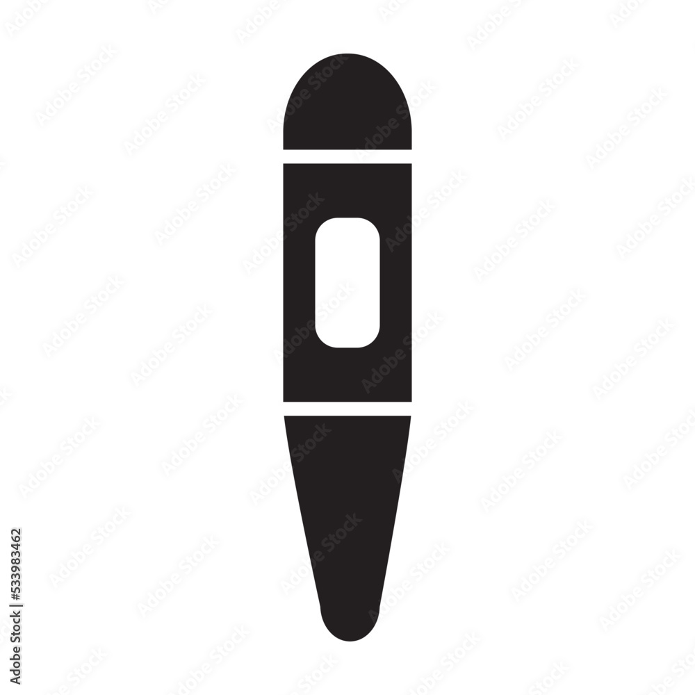Thermometer Medical Icon Vector Illustration Thermometer Medical Icon Vector Illustration