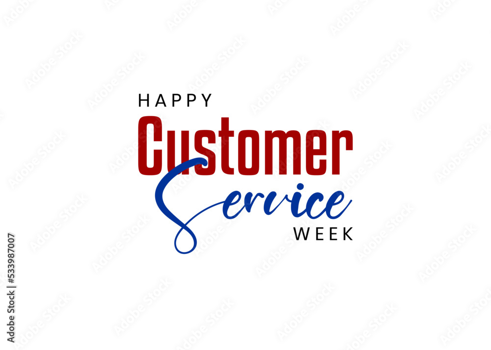 Customer Service Week Poster