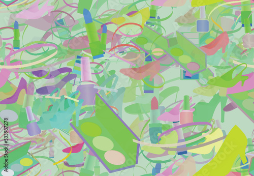 Background pattern abstract seamless design texture. Theme is about elegance, parlor, repeat, season, everyday