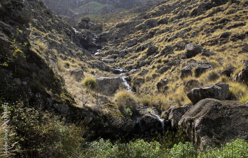 Gran Canaria, landscapes around nature park Tamadaba in the north west of the island
after a tropical storm Hermine left significant rainfalls over Canary Islands photo