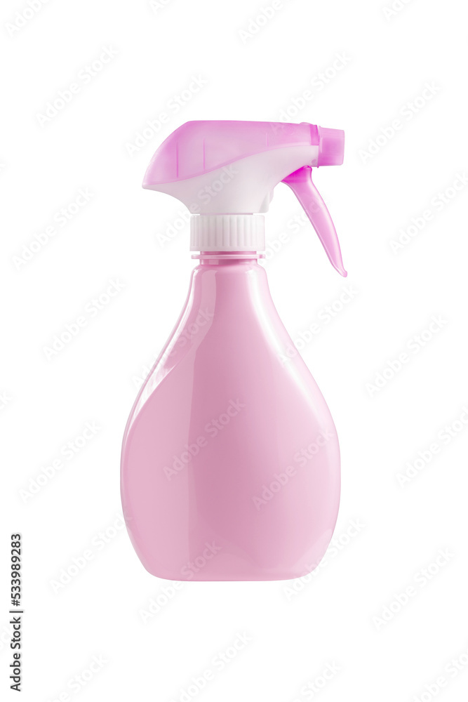 Pink bottle spray