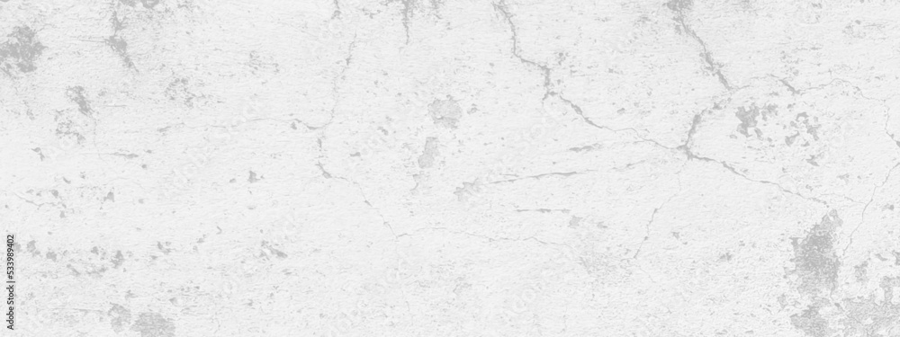 White cement, stone and concrete grunge wall texture background. Retro pattern wall plaster and scratches, You can use for Background, Texture, Wallpaper, template and the other site. 