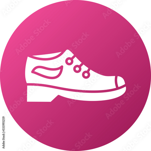 Casual Shoes Icon Style